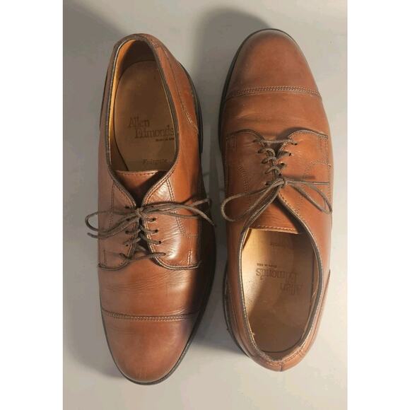 Allen Edmonds Fairgate Brown Leather Captoe Lace-up Oxford Shoes Mens size 7 D main image 7